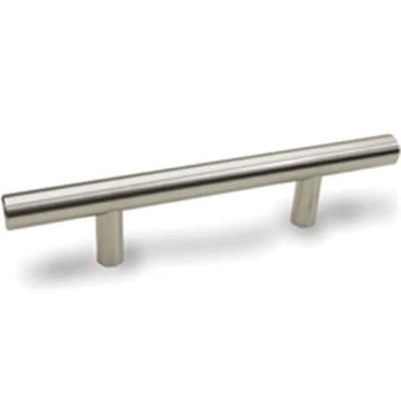Contempo Living Contempo Living WCCH12SL020S 20 in. Solid Stainless Steel Brushed Nickel Kitchen Bar Handle WCCH12SL020S